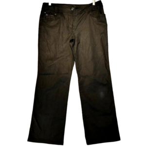 Denver Hayes Women's Curvy Black Stretch Jeans Size  10 x 30